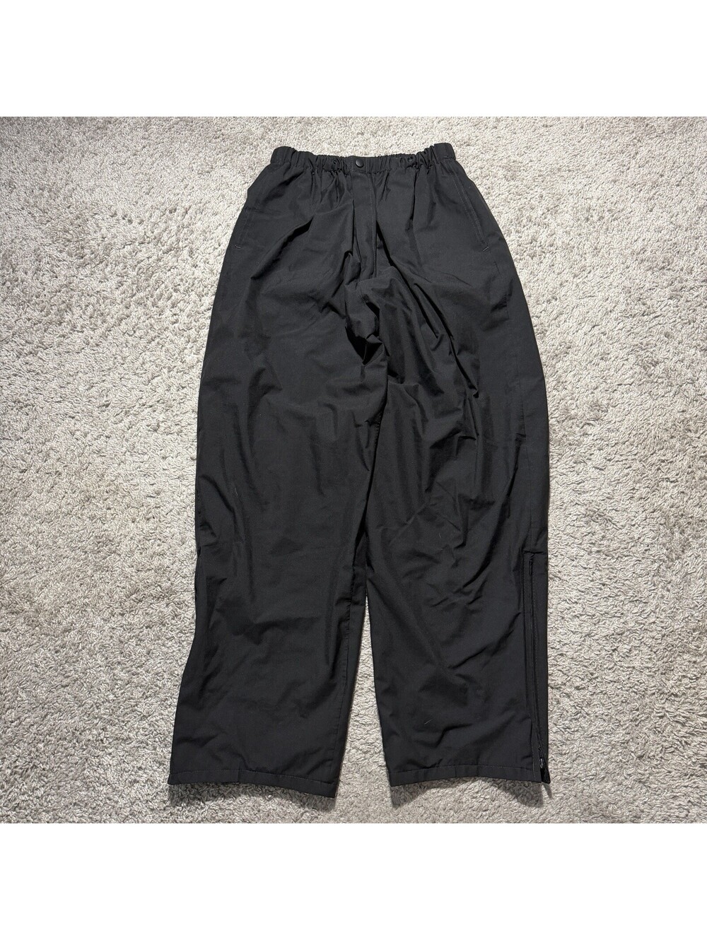 Forrester's GORE-TEX Snow Pants Mens Large Black Waterproof Lined Hiking Ski